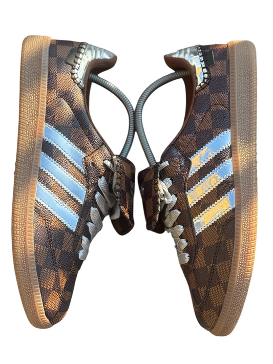 Custom Adidas Samba Ebene Canvas WB