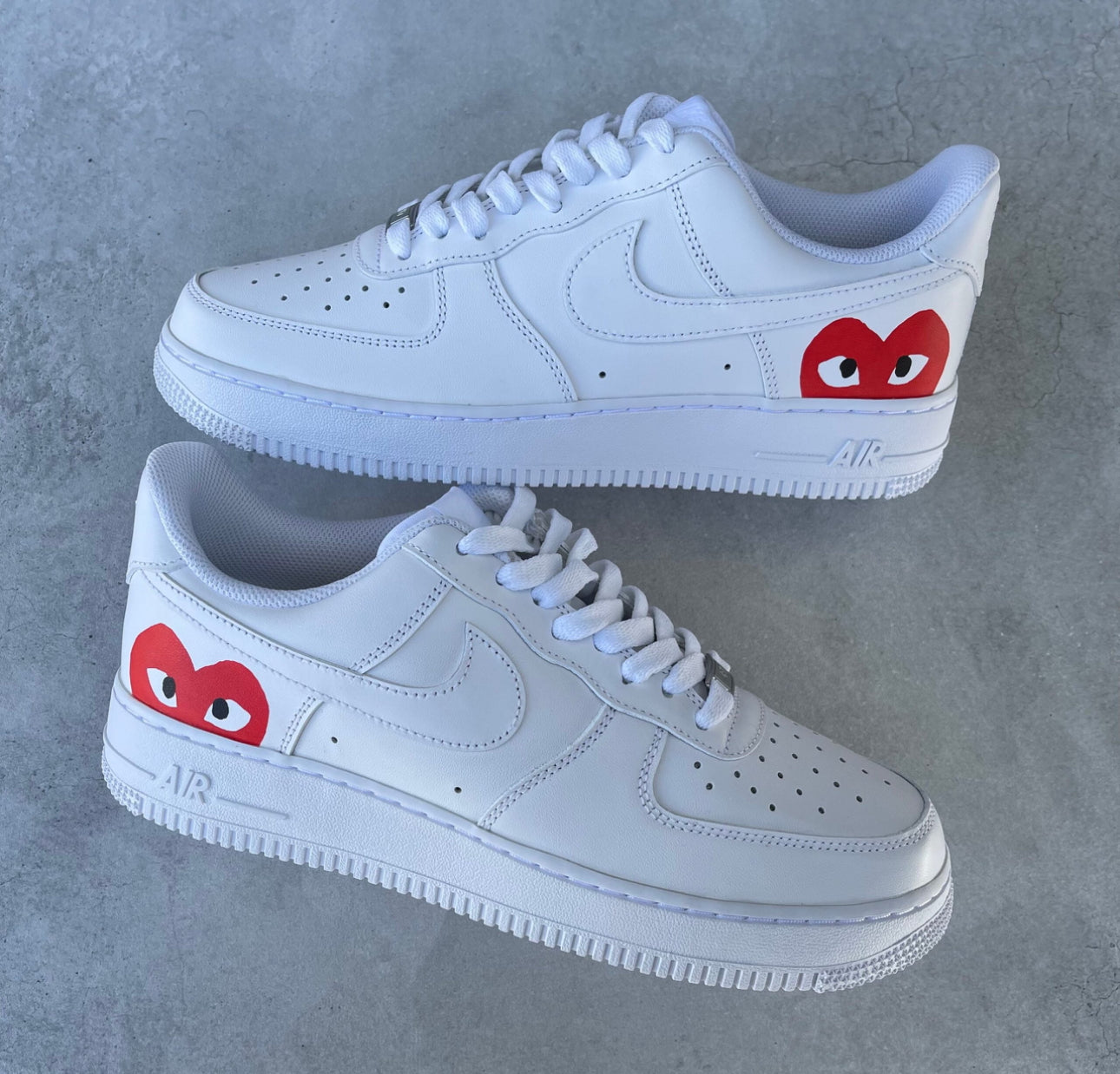 Custom Nike Air force 1 x CDG