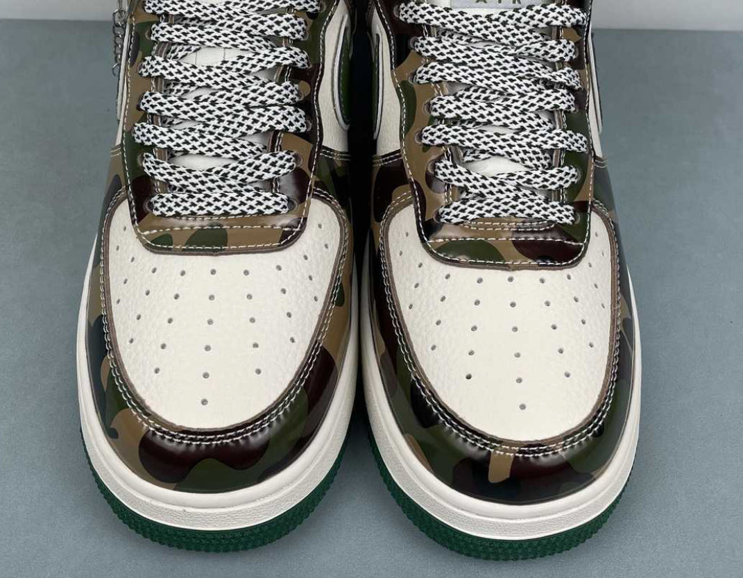 Custom Nike Air force 1 Bape