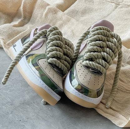 Nike Air force 1 Military Rope Lace