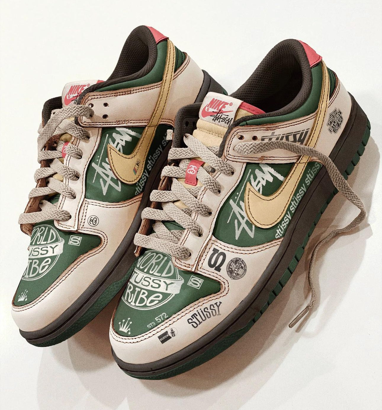 Customize Dunks Nike Dunk Stussy Racer Custom – JWCKICKS