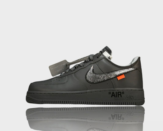 Custom Nike Air force 1 OW Ghost Grey
