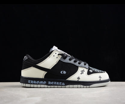 Nike Dunk Low Chrome Hearts Custom BW