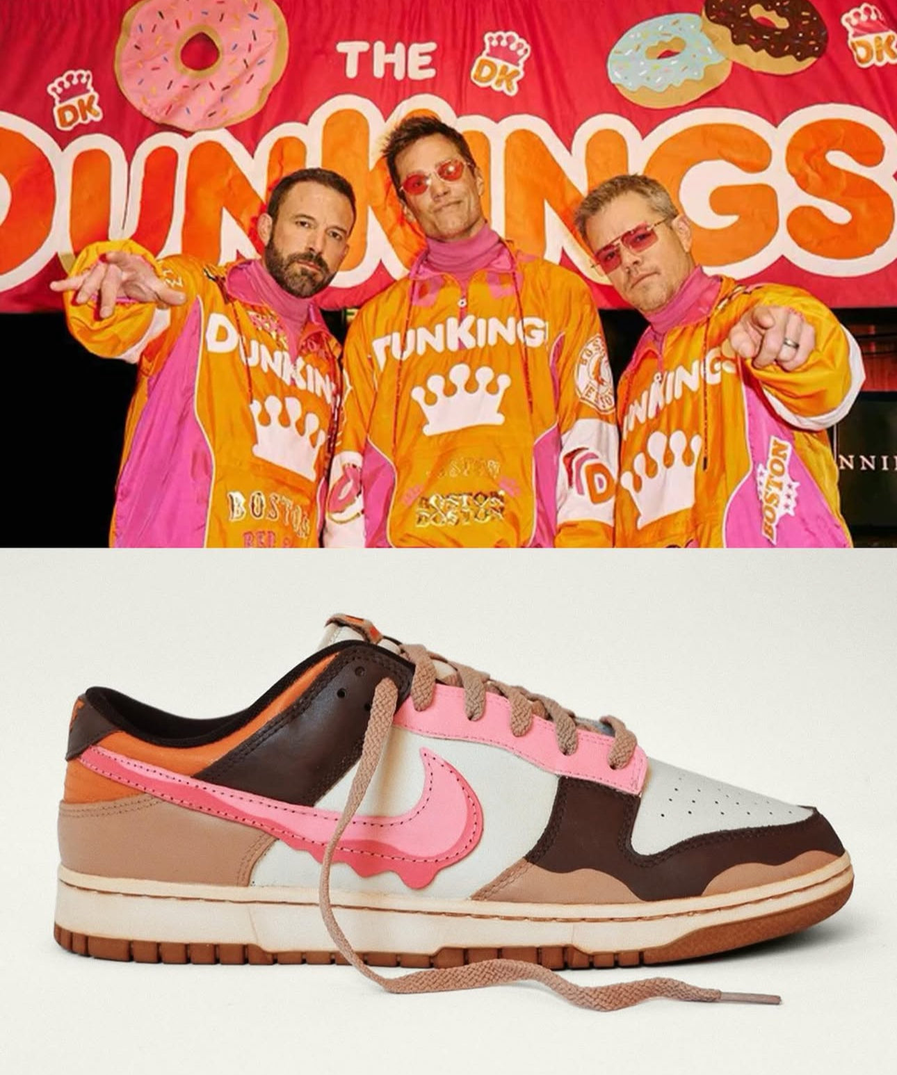 Nike Dunk Low x Dunkin Donuts Custom