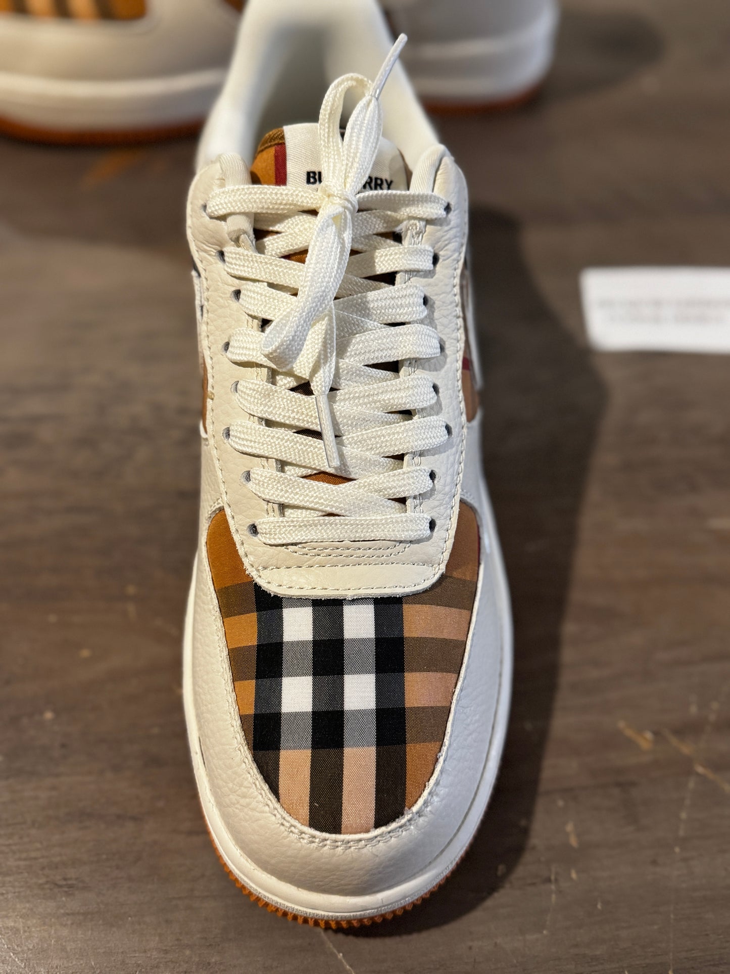 Custom Nike Air force 1 x Burberry London