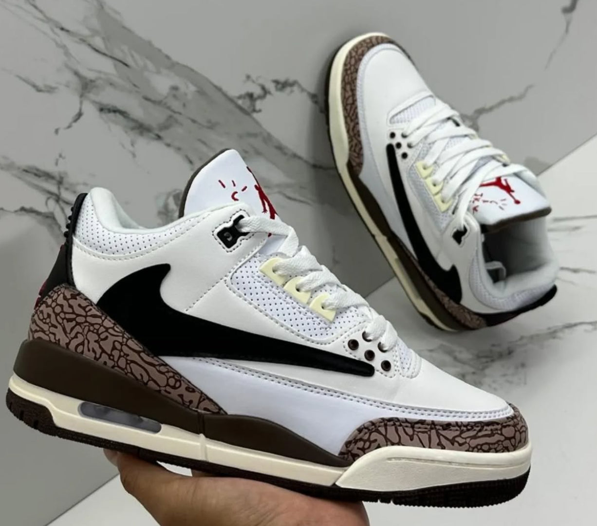 Custom Nike Air Jordan 3  ‘Cactus Jack’