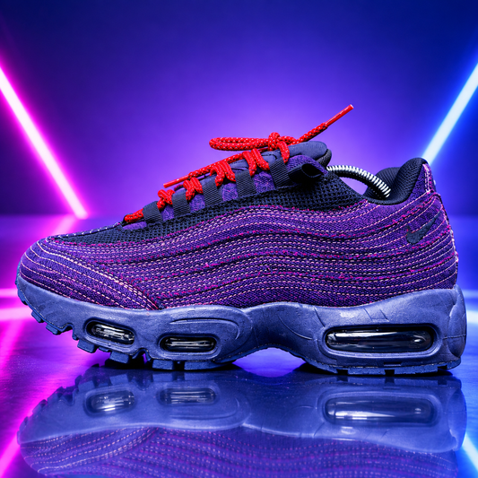 Custom Nike Air Max 95 ‘Purple Denim’