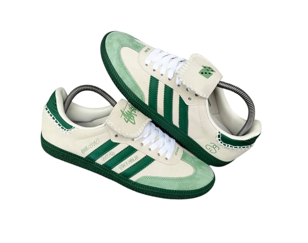 Custom Adidas Samba x Stussy Dice