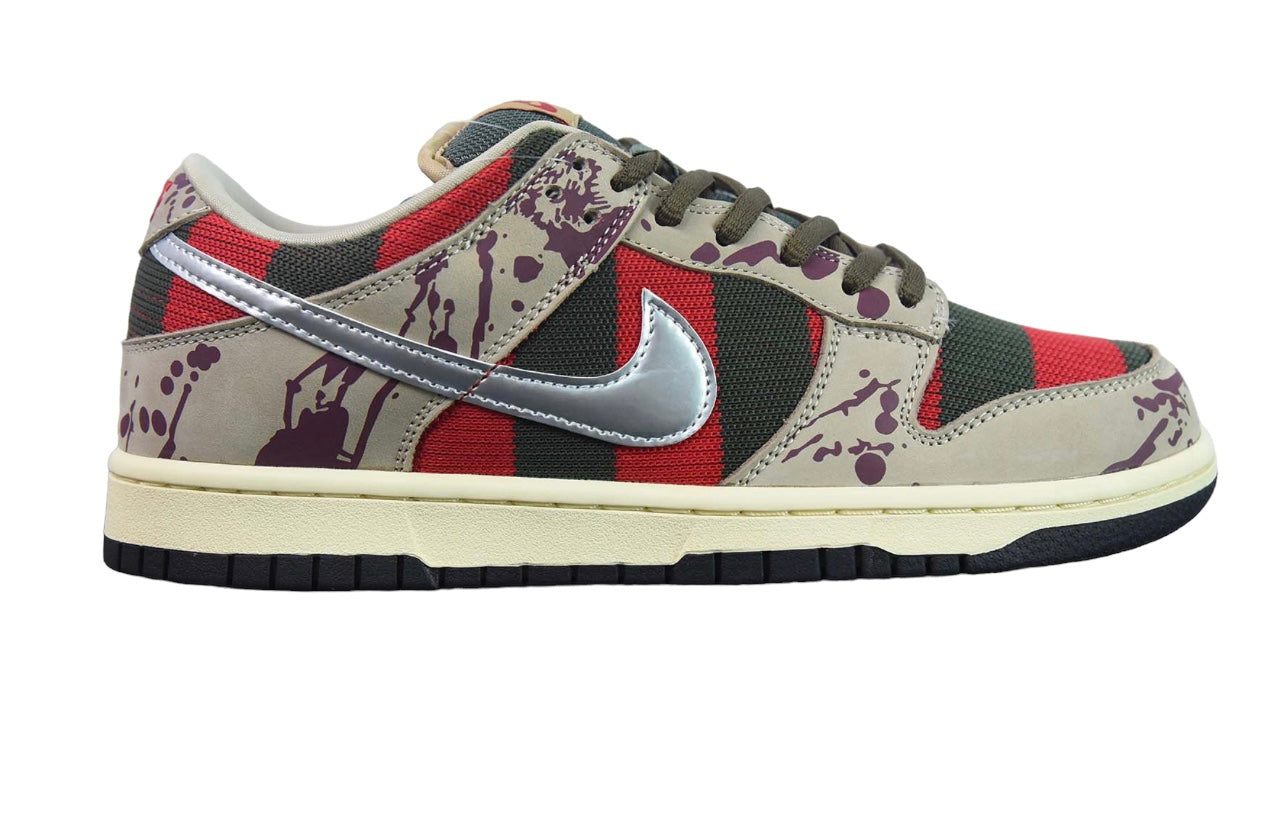 Custom Nike Dunk Low Freddie Krueger