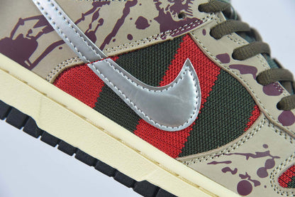 Custom Nike Dunk Low Freddie Krueger