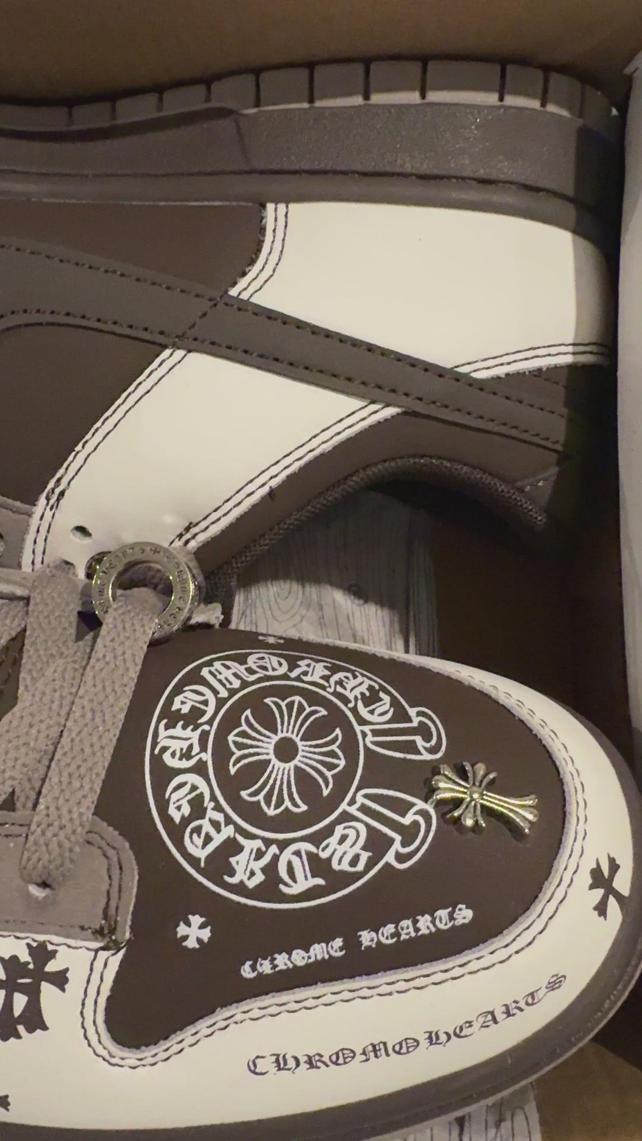 Nike Dunk Low Chrome Hearts Custom – JWCKICKS
