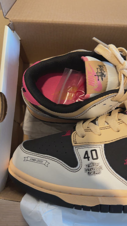 Nike Dunk Low x Stussy 8ball Custom RP